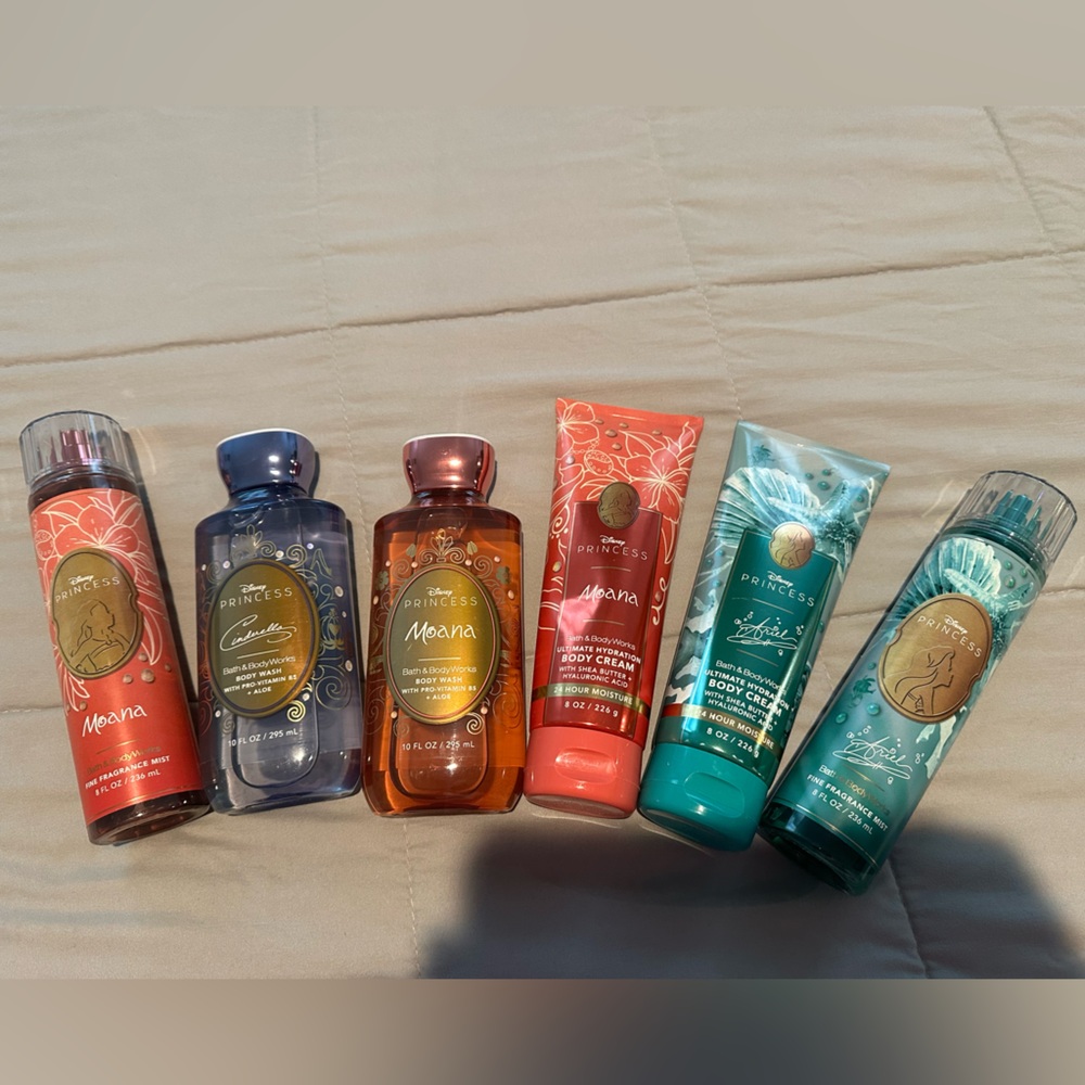 Bath & Body Works Body Wash Disney Princess Collection